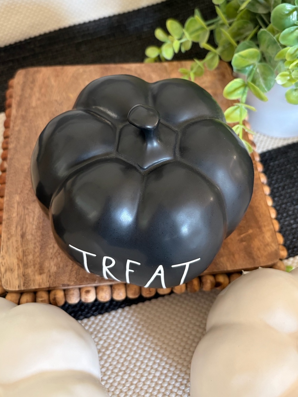 3 Rae Dunn Ceramic Pumpkins - Picture 8 of 9